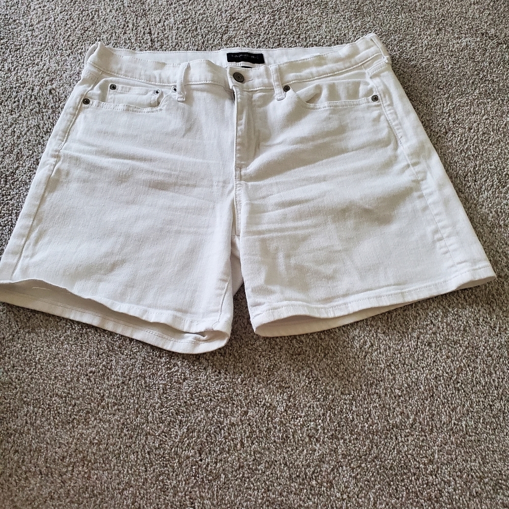 Banana republic denim withe shorts size  30/10